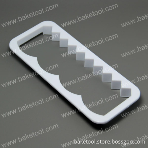 Plastic Edge Decorator Cake Cookie Paste Cutter for Cake Decoration